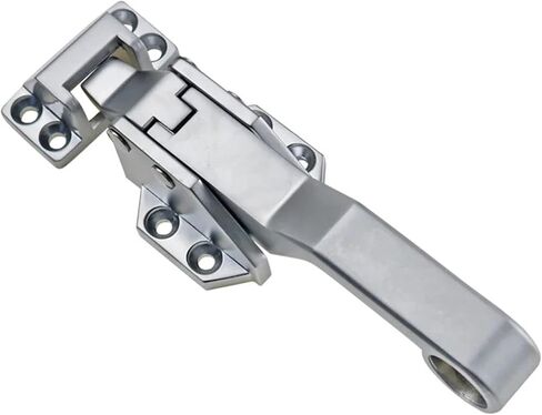 Zinc Alloy Vacuum Tight Closing Handle for Refrigerated Garage Door Hinge for Refrigerated Storage Industry Heavy Hinge 1Pcs(Exposed no Lock) in Saudi Arabia