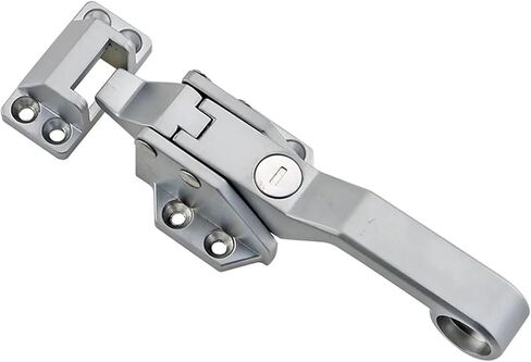 Zinc Alloy Vacuum Tight Closing Handle for Refrigerated Garage Door Hinge for Refrigerated Storage Industry Heavy Hinge 1Pcs(Exposed no Lock) in Saudi Arabia