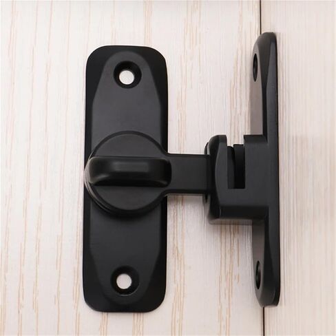 90°/180° Buckle Door Buckle Sliding Door Latch Sliding Door Lock Buckle Hasp Door Bolt Free Punching 1Pcs(Gold) in Saudi Arabia