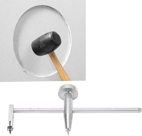 Lightweight and Stainless Steel Circular Hole Cutter, Hole Cutter, Industrial Drywall Construction Decoration for Circle Cutting in Saudi Arabia