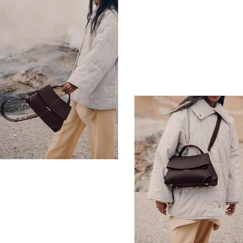 حقائب اليد الفاخرة للنساء جلدية حقيبة وأكياس مصممة المقبض الأعلى in Kuwait