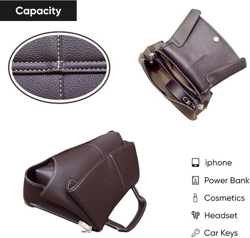 حقائب اليد الفاخرة للنساء جلدية حقيبة وأكياس مصممة المقبض الأعلى in Kuwait