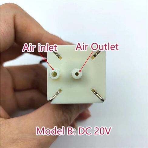 CJVP28 Small Vacuum Air Pump DC 12V/20V Diaphragm Self Priming Suction Pump Negative Pressure Pump DIY 1Pcs(Model B 20V) in Saudi Arabia