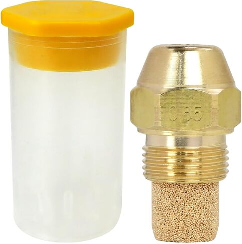 Upgraded New for Delavan .65GPH-80 Spray Nozzle, 80° Wide Spray Angle, 0.65 GPH Flow Rate, Low-Noise Combustion for Residential & Industrial Oil Burners in Kuwait