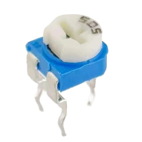 20pcs RM065 Trimmer Potentiometer Variable Resistor 100R-1M Ohm 3 Pin DIP Adjustable Precision Potentiometer for Electronics DIY Projects (50K-Ohm) in Saudi Arabia