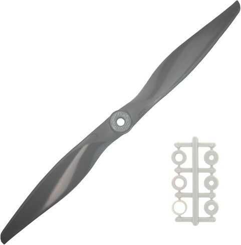 XOAR x Gemfan RC Propellers Vortex 14x10 14 Inch 2 Blade Electric Glass Fiber Nylon Propeller for Electric RC Planes (14 x 10, Tractor) in Saudi Arabia