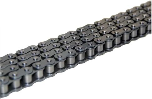 1PCS 04C-1 سلسلة أسطوانة الصلب الكربونية/سلسلة موصل السلسلة الملعب 6.35 نصف/مشبك الكامل سلسلة سلسلة الصناعة in Kuwait