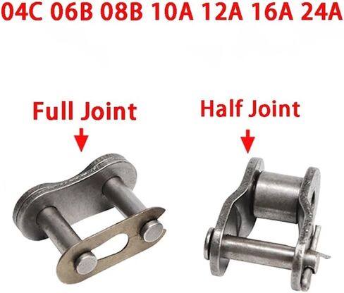 04C 06B 08B 10A 12A 16A 24A ROLLER CONNECTOR CORBONTAL STELL HANT/FULL BOCKLE ROLLER SEARN in Kuwait