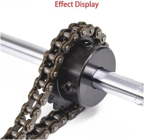 1pcs 04b-1 سلسلة أسطوانة الصلب الكربونية/سلسلة موصل السلسلة الملعب 6 ملم/مشبك كامل سلسلة سلسلة الصناعية الوضم Buckle (موصل مغلق) in Kuwait