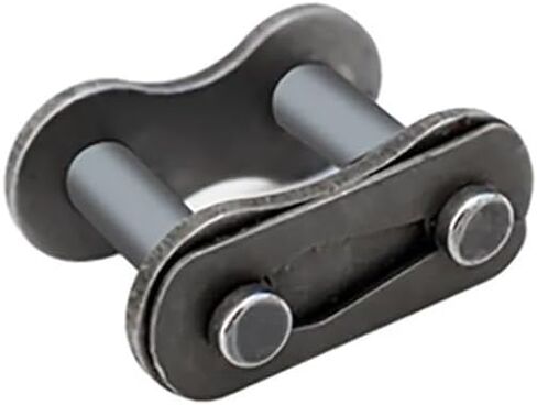 04C-1 نصف/مشبك كامل سلسلة سلسلة موصل سلسلة الصلب الكربون الملعب 6.35mm سلسلة الصناعية الوصلة buckle (موصل مغلق ، 50pcs) in Kuwait