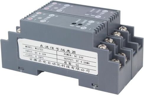 عزل إشارة الجهد 4-20MA 0-75MV مرسل إشارة تمثيلية صغيرة DC12V DC24V DC (إدخال 1-5V) in Kuwait