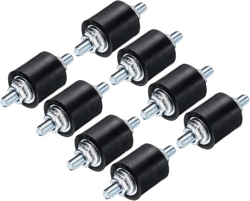 uxcell 8pcs m5x15mm ropber arsidator مع ترصيع 15x15mm مالي الاهتزاز امتصاص الصدمات assorber zinc stylized thour in Saudi Arabia