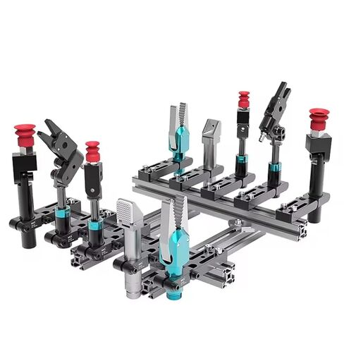 Aluminum Bracket Robotic Accessories Elbow Arm Mounting Bracket Stand for EOAT Component(M12 Fixed Base) in Saudi Arabia