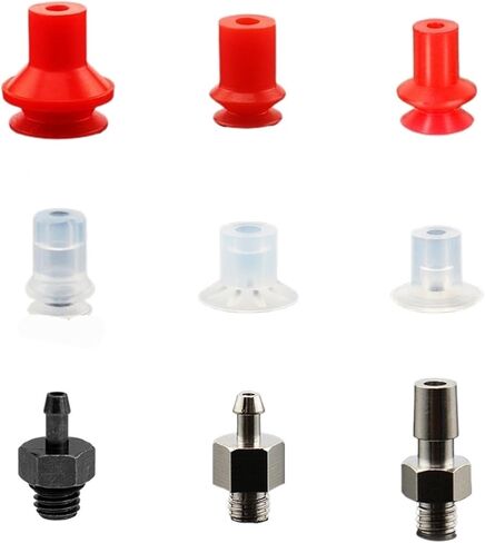 10pcs Pyab أرسل كوب شفط باليد ميكانيكية مموجة U8 B8 U15 B10-2 الملحقات الهوائية الصناعية (B10 المضادة للثني) in Saudi Arabia