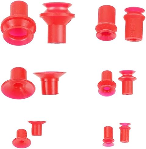 10pcs Pyab أرسل كوب شفط باليد ميكانيكية مموجة U8 B8 U15 B10-2 الملحقات الهوائية الصناعية (B10 المضادة للثني) in Saudi Arabia