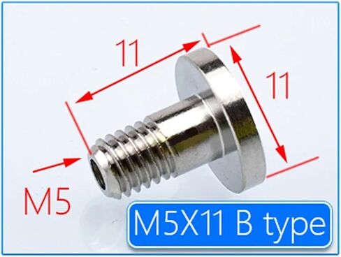 10Pcs Suction Cup Fitting Conversion Head Manipulator Vacuum Suction Cup Accessories Industrial Pneumatic Accessories Small Joint(M6X15 A Type) in Saudi Arabia