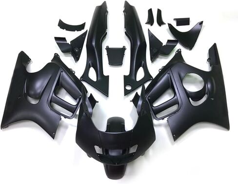 حقن ABS الكامل طقم هدية ملائمة لـ Honda CBR600 F3 1997 1998 CBR600F3 97 98 PORTYCLE Plastic Body Body Frame Set - Red Black in Kuwait