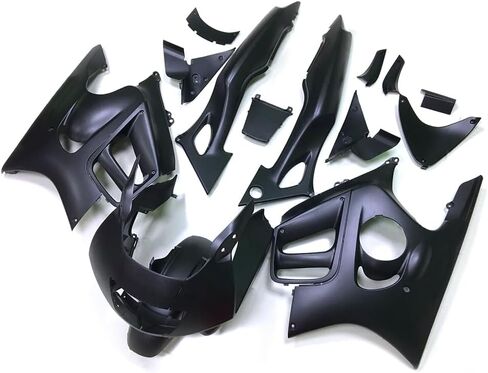 حقن ABS الكامل طقم هدية ملائمة لـ Honda CBR600 F3 1997 1998 CBR600F3 97 98 PORTYCLE Plastic Body Body Frame Set - Red Black in Kuwait