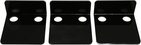 Aramox Wall Acrylic Shelves Best View Easy Installation Camera Mounting Kit for IP Cameras 3 PCS Set (Black) in Saudi Arabia