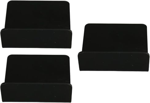 Aramox Wall Acrylic Shelves Best View Easy Installation Camera Mounting Kit for IP Cameras 3 PCS Set (Black) in Saudi Arabia