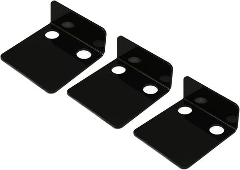 Aramox Wall Acrylic Shelves Best View Easy Installation Camera Mounting Kit for IP Cameras 3 PCS Set (Black) in Saudi Arabia