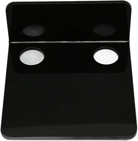 Aramox Wall Acrylic Shelves Best View Easy Installation Camera Mounting Kit for IP Cameras 3 PCS Set (Black) in Saudi Arabia