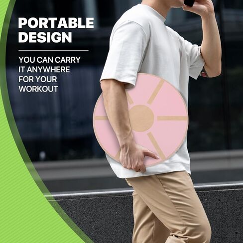 لوحة توازن منصة الخطوة الهوائية المتذبذبة مع سطح عثرة TPR غير المنحدر ، 360 دوران للتدريب على الاستقرار ، تنوعا في صالة الألعاب الرياضية التمرينات التمارين الرياضية الخطوة in Kuwait