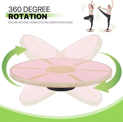 لوحة توازن منصة الخطوة الهوائية المتذبذبة مع سطح عثرة TPR غير المنحدر ، 360 دوران للتدريب على الاستقرار ، تنوعا في صالة الألعاب الرياضية التمرينات التمارين الرياضية الخطوة in Kuwait