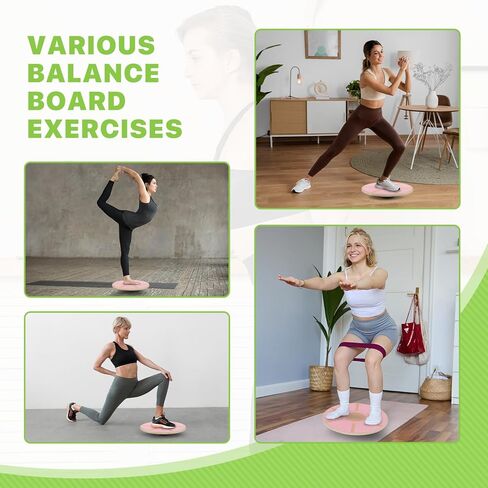 لوحة توازن منصة الخطوة الهوائية المتذبذبة مع سطح عثرة TPR غير المنحدر ، 360 دوران للتدريب على الاستقرار ، تنوعا في صالة الألعاب الرياضية التمرينات التمارين الرياضية الخطوة in Kuwait