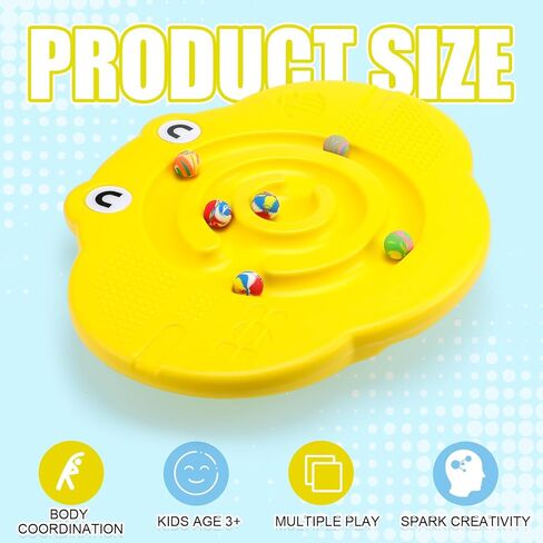 Maze Balance Board With 5 Mini Balls Early Education Skill Development Exercise in Kuwait