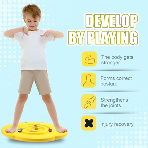 Maze Balance Board With 5 Mini Balls Early Education Skill Development Exercise in Kuwait