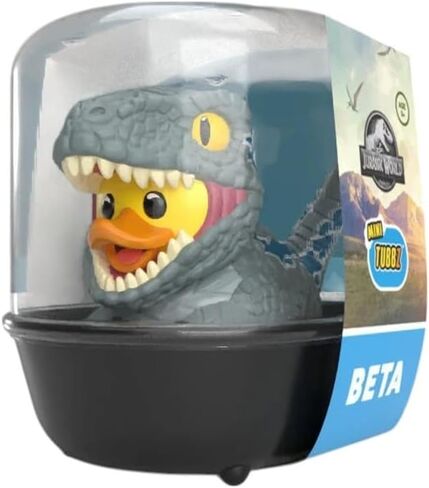 TUBBZ First Edition: Jurassic World Rebirth - Blue Cosplaying Rubber Duck Vinyl Figure in Saudi Arabia
