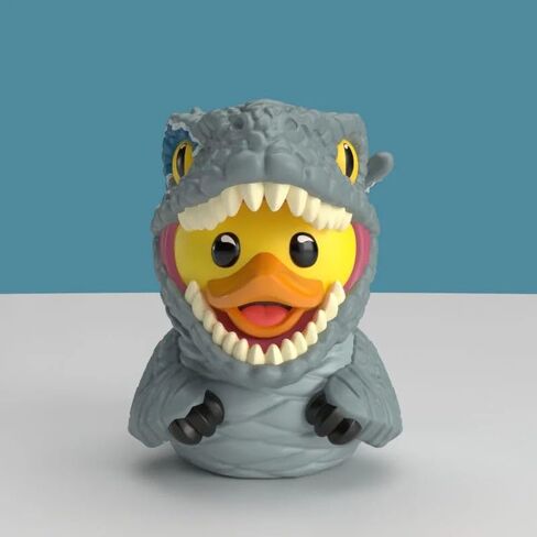 TUBBZ First Edition: Jurassic World Rebirth - Blue Cosplaying Rubber Duck Vinyl Figure in Saudi Arabia