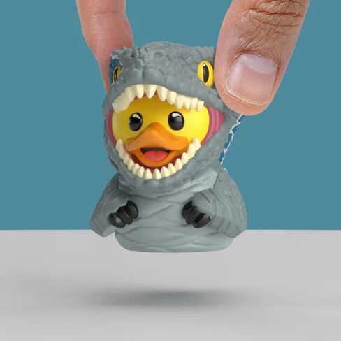 TUBBZ First Edition: Jurassic World Rebirth - Blue Cosplaying Rubber Duck Vinyl Figure in Saudi Arabia