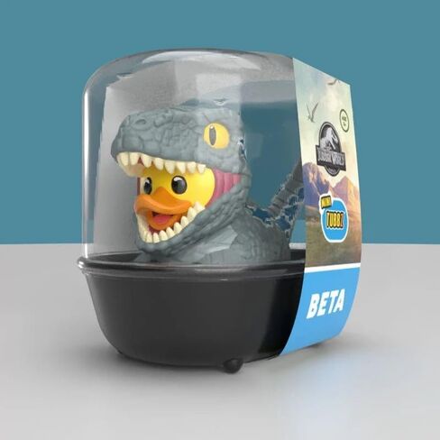 TUBBZ First Edition: Jurassic World Rebirth - Blue Cosplaying Rubber Duck Vinyl Figure in Saudi Arabia