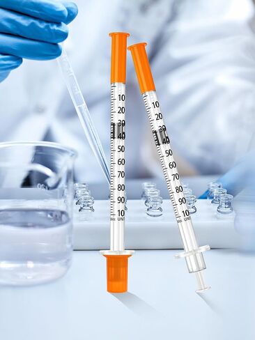 1ML/CC 31G 1/4 بوصة 6 مم معمل ، ملفوف بشكل فردي ، والاستخدام العلمي ، حزمة 20 in Kuwait