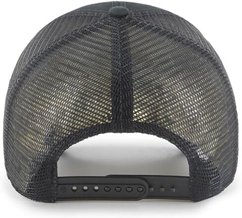 47 علامة تجارية MLB للجناح الأسود ، شعار الفريق الرائد MVP Mesh Trucker قابل للتعديل Snapback Cap Cap Cap One Size One Fits All in Kuwait