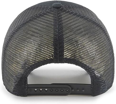 47 علامة تجارية MLB للجناح الأسود ، شعار الفريق الرائد MVP Mesh Trucker قابل للتعديل Snapback Cap Cap Cap One Size One Fits All in Kuwait