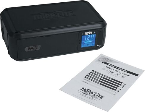 TRIPP LITE 1200VA UPS Battery Backup Backup Protector ، 600W ، Wave Sine Pure ، 8 Outles ، AVR (تنظيم الجهد التلقائي) ، 5 قدم ، 120 فولت ، USB ، ضمان لمدة 3 سنوات وتأمين 200000 دولار (Omnivs1200LCD) in Saudi Arabia