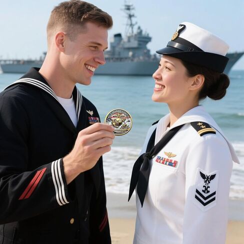 عملة تحدي الذكرى السنوية 250 USMC (1.57 بوصة)-عملة عسكرية قابلة للتحصيل على الوجهين للمحاربين القدامى ، المتحمسين للخدمة الفعلية ومشاة البحرية (3pcs) in Kuwait