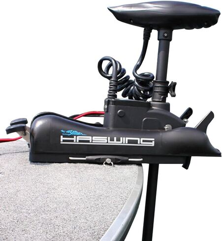 صفيحة مركبة سريعة للفرع السريع من Aquos Black Haswing لـ Cayman Bow Mount Electric Trolling على قارب باس ، قارب قابلة للنفخ ، قارب عائم ، صيد باس ، صيد إغراء in Saudi Arabia