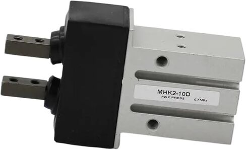 MHK2 MHKL2 أسطوانة هواء الإصبع الهوائية مع فتحة غطاء الغبار وإغلاق اسطوانة MHKL2-12D MHKL2-16D MHKL2-20D MHKL2-25D (MHK2-12D) in Kuwait