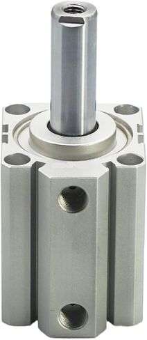 SDA 32mm السكتة الدماغية 125-200mm عمل مزدوج القضيب المفرد هواء رفيع الاسطوانة SDA32-125 SDA32-150 SDA32-175 SDA32-200 (السكتة الدماغية 150 ملم) in Saudi Arabia
