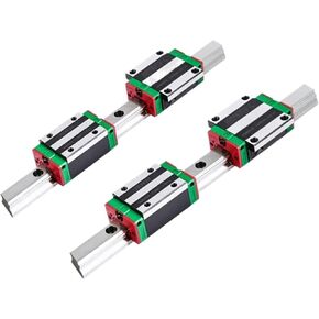 2pcs Linear Guide Rail HGR25-850mm + 4pcs HGH25CA Or + 4pcs HGW25CA Linear Blocks HGH25 HGW25(4pcs HGH25CA) in Saudi Arabia