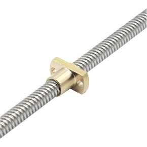 دقة كرة الحركة الخطية الجزء 1PC T8 NUT H شفة النحاس الجوز الملعب 2mm الرصاص 8 مم لبرغي T8 SCREMEDALAL SCREF in Kuwait