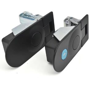 XK153 مزلاج رافعة مزلاج مقبض أرجوحة كاميرا قفل خزانة الصناعية الطائرة RV قفل 1PCS (XK153-35BS-KEY) in Kuwait