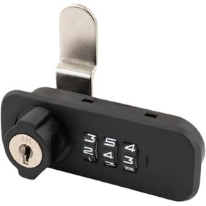 زنك سبيكة كلمة مرور الأثاث مزيج الأثاث الأمان 3 صندوق بريد رموز رقمية صندوق بريد 1PCS (ب) in Kuwait