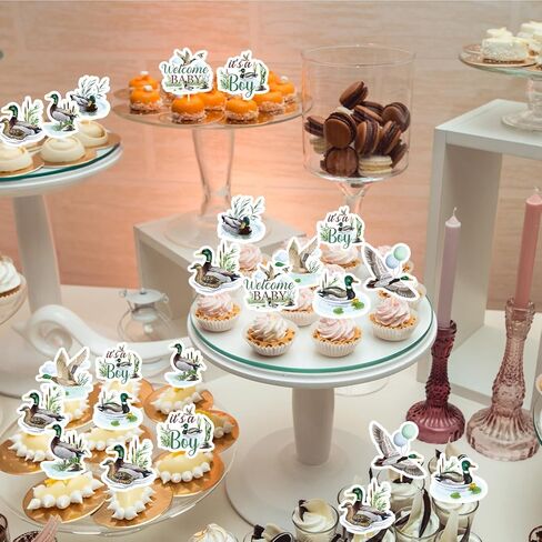 Rakuto Colorful Axolotl Birthday Decorations - 36PCS Axolotl Party Decorations Supplies Cute Pink Blue Green Yellow Animals Themed Cupcake Toppers Cupcake Picks Cake Decor Baby Shower Supplies in Kuwait