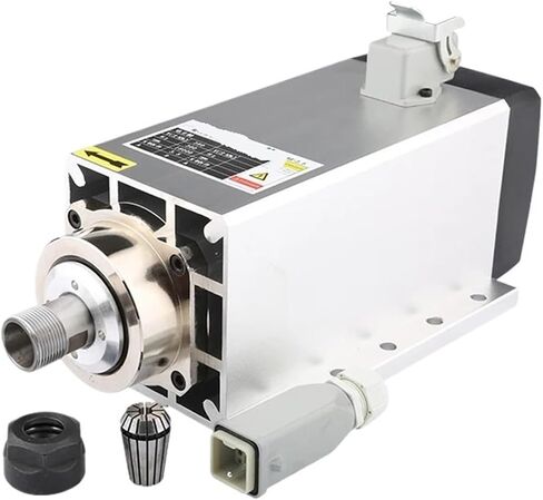 3.5kw ER20 محرك مغزل مبرد الهواء 4 محامل 220 فولت 380V مربع الحافة (3.5kw ER20 380V) in Saudi Arabia