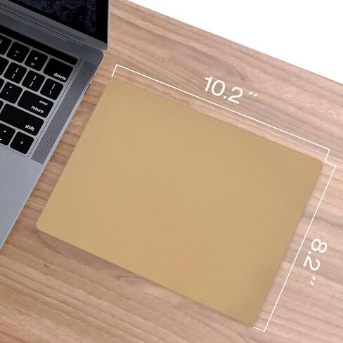 Glass Mousepad with Hard Surface for Gaming, Ultra Smooth Mouse Mat, Water-Resistant Large Mouse Pad Precision Speed Control for Esport Games/Office, White XL(15.7’’×19.6’’) in Saudi Arabia